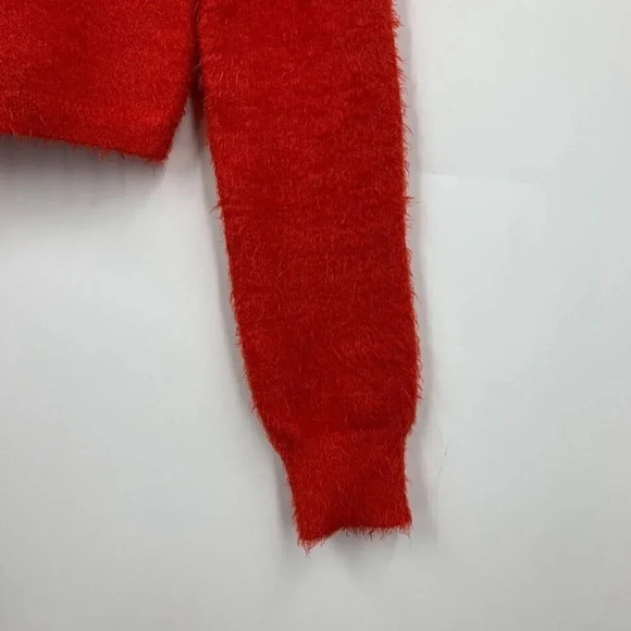 BP Women's Cozy Crop Shrug‎ & Tank Top In Red Chinoise Size XS NWT - Picture 5 of 10